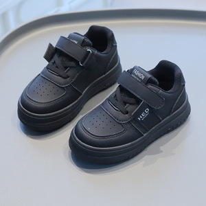 Zapatillas Deportivas para Niños, Primavera 2026, Suela Suave, Color Negro, para Niños y Niñas, Estilo Casual - Product Image 1