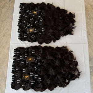 Vendeurs de cheveux vierges cambodgiens en vison vente en gros cheveux alignés sur les cuticules, faisceaux vendeur de cheveux bruts humains indiens en Inde - Product Image 2