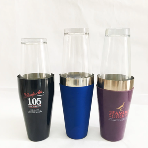 Shaker à cocktails en acier inoxydable de 850 ml avec couvercle en silicone pour Italie Speyburn <span class=keywords><strong>Speyside</strong></span> Springbank St Magdalene St.George - Product Image 2
