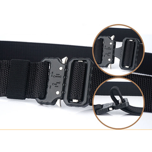 훈련용 조절 가능 퀵 릴리즈 나일론 벨트 남성 사냥용 퀵 릴리즈 허리 전술 벨트 - Product Image 6