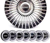 Nouvelles capuchons de moyeu chromés personnalisés auto-nivelants pour roues de luxe, compatibles avec les véhicules LAND ROVER Range Rover