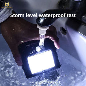 Minimalist bahçe 20LED 20LED işık kontrollü güneş duvar lambası su geçirmez açık hareket sensör ışıkları - Product Image 3