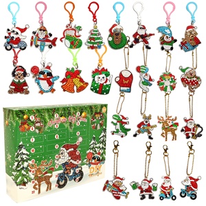 XIXI Peinture Diamant Acrylique DIY 5D Kits Art Animal Décoration Maison Cadeau de Noël Porte-clés pour Enfants - Product Image 4