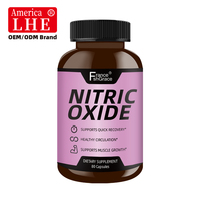Fabricant OEM de suppléments d'oxyde nitrique avec L-citrulline et L-arginine pour le soutien musculaire, 80 capsules d'oxyde nitrique