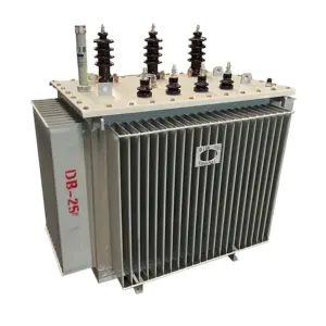 Transformador trifásico High Frequency 50kva 100kva 300kva Óleo 11kv trifásico Imerso Transformador de distribuição industrial