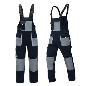Pantalones de Trabajo Resistentes de Lona de Algodón y Poliéster Transpirable para Hombre y Mujer - Product Image 3