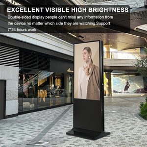Screenage 43 49 55 65 inch trong nhà dọc Android quảng cáo Video hiển thị miễn phí đứng kỹ thuật số biển màn hình cảm ứng kiosk - Product Image 4