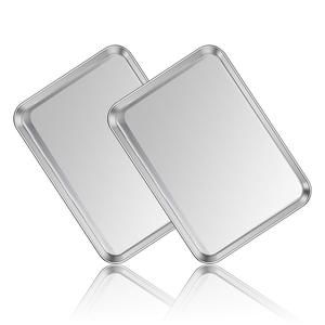 Plaque de cuisson en acier inoxydable, plaque <span class=keywords><strong>à</strong></span> biscuits, plaque de cuisson, non toxique, robuste et facile <span class=keywords><strong>à</strong></span> nettoyer - Product Image 5