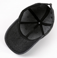 Gorra de Béisbol de Mezclilla Vintage de Alta Calidad, Sin Estructura, con Logotipo Personalizado Bordado e Impreso, Hebilla Metálica, Unisex, Venta al Por Mayor