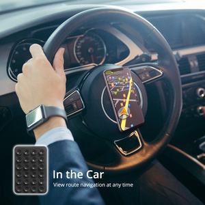 Support mural adhésif en silicone antidérapant pour téléphone portable, 24 ventouses, vente chaude - Product Image 4