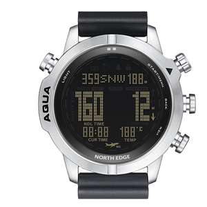 DF NORTH EDGE <span class=keywords><strong>Aqua</strong></span> Heren Smartwatch Professionele Duikcomputer Horloge Duiken NDL 50M Hoogtemeter Barometer Kompas Nieuw - Product Image 1