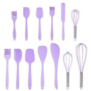 Juego de utensilios de silicona para hornear Buytuy, 11 piezas, espátulas y batidores resistentes al calor para cocinar y hornear en la cocina - Product Image 5