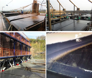 เครื่องเก็บรวบรวมทองคำ6S เขย่าโต๊ะ10 20ตันต่อวันสำหรับสายการผลิตการผลิตแร่ในแซมเบียซิมบับเว - Product Image 4