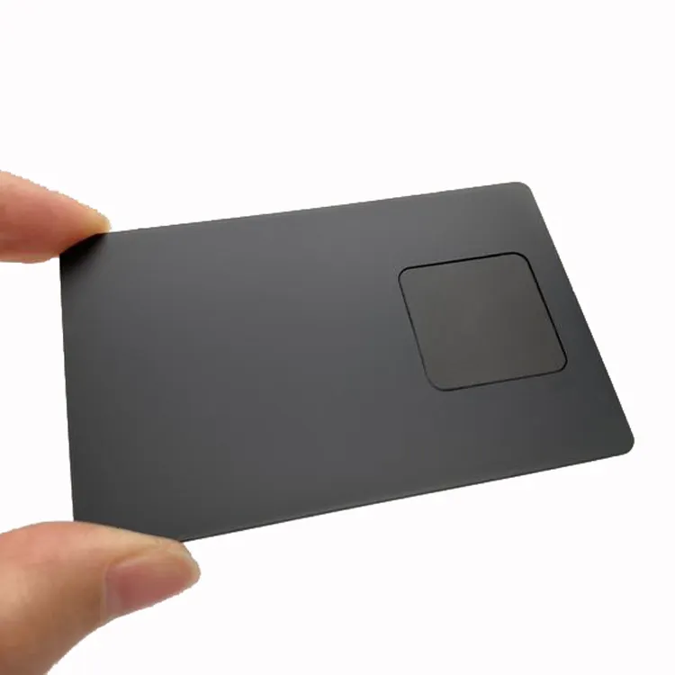 異なる色のステンレス鋼CR80スマートチップFM4442コンタクトブランクメタルクレジットカード