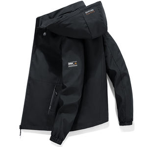 Chaqueta de Motocicleta de Lona Impermeable para Hombre, Estilo Coreano, Deportiva, Informal, para Invierno, Nueva Colección Otoño 2025, Marca Elegante - Product Image 1