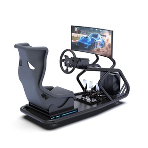 Soporte Básico Fijo para Simulador de Carreras, Construcción de Acero Resistente para un Uso Duradero - Product Image 1