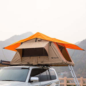 Meilleure vente Tente de toit de voiture à coque souple étanche 4X4 SUV pliable pour l'extérieur <span class=keywords><strong>Tours</strong></span> autonomes Ouverture rapide sur le toit pour - Product Image 6