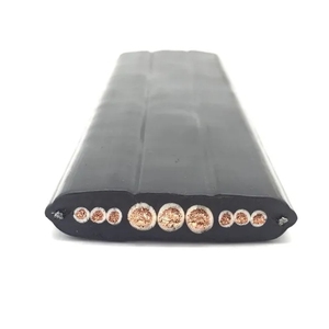 <span class=keywords><strong>Cable</strong></span> Plano <span class=keywords><strong>DMX</strong></span> YFFB TVVB de 6x4 mm para Grúas y Transportadores para Elevador - Product Image 5