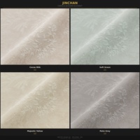 Rideaux de qualité commerciale, jacquard teint en fil à motif feuille, texture épaisse, occultants, pour usine, hôtel, fournisseur en gros sur mesure