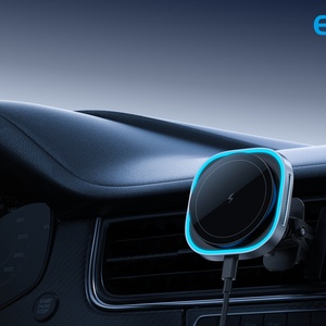 ขาตั้งโทรศัพท์มือถือในรถยนต์ไฮเทค E-L85 อลูมิเนียมอัลลอยด์สีดำ ขาตั้งนำทางแบบหมุนได้อเนกประสงค์ - Product Image 2