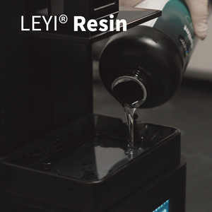 راتنج أسنان شفاف متوافق حيويًا من LEYI DSP01 للدعامات الصلبة واللينة وواقيات الأسنان الليلية، دقة عالية، 1 كجم/زجاجة، نقاء 100% - Product Image 3