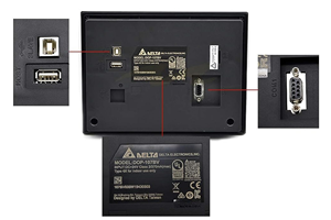 แผงหน้าจอสัมผัส HMI อุตสาหกรรมขนาด 7 นิ้วเดลต้า DOP-B07SS411 สำหรับระบบควบคุม PLC - Product Image 5