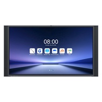 Tableau blanc interactif intelligent 86 pouces 4K LED, écran plat multi-touch tout-en-un, carte mère DZ-3576, stockage 8G+128G, OEM/ODM