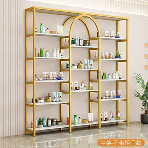 ชั้นวางเครื่องสำอางโลหะคุณภาพสูง ตู้โชว์น้ำหอมสำหรับร้านเสริมสวย - Product Image 6