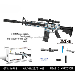Điện Gel Bóng Blaster <span class=keywords><strong>M4</strong></span> 68-416 Splatter Bóng Blaster Tự Động Hoạt Động Ngoài Trời Trò Chơi Bắn Súng - Product Image 4