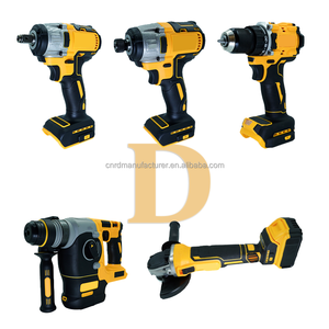 Juego <span class=keywords><strong>de</strong></span> Herramientas Eléctricas Inalámbricas <span class=keywords><strong>de</strong></span> 5 Piezas con Batería <span class=keywords><strong>de</strong></span> Iones <span class=keywords><strong>de</strong></span> Litio, Incluye Llave <span class=keywords><strong>de</strong></span> Impacto, Taladro, Amoladora y Taladro Percutor para Construcción y Reparaciones del Hogar - Product Image 1