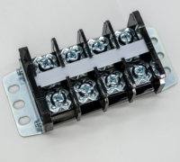 SCED Premium 4 polos 19mm CE CUL PC Rail Terminal Block USO en buenas propiedades mecánicas y rendimiento eléctrico