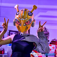 Casque Bumbleb à commande vocale pour cosplay, pour enfants et adultes