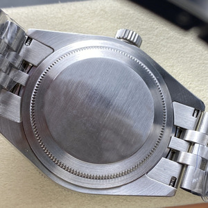 Montre de luxe pour hommes, cadran noir, acier inoxydable, 41mm, élégante et décontractée - Product Image 4