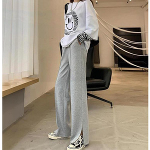 Moda sexy lavorata <span class=keywords><strong>a</strong></span> maglia streetwear hip hop <span class=keywords><strong>pantaloni</strong></span> lunghi da donna <span class=keywords><strong>pantaloni</strong></span> larghi svasati larghi <span class=keywords><strong>pantaloni</strong></span> <span class=keywords><strong>tuta</strong></span> da donna <span class=keywords><strong>pantaloni</strong></span> <span class=keywords><strong>Palazzo</strong></span> Mop floor - Product Image 2