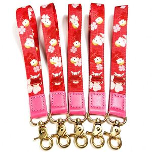 Manufacturer Pu Leather Key Strap Short Wrist Straps <b>Custom</b> <b>Keychain</b> Lanyards - Product Image 3
