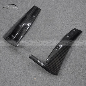 Carbon Fiber Front <b>Splitter</b> Front Bumper Lip Spoiler for Chevrolet Corvette C7 - Product Image 2