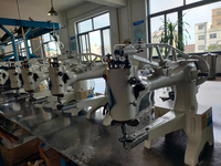 Machine à coudre de lit à baril à aiguille unique pour usage domestique et vente au détail couture à la main et réparation de chaussures état nouveau