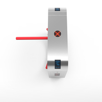 Torniquete Trípode Semiautomático Biométrico TDZ con RFID, Anti-embolpe, Impermeable IP65, Control de Acceso para Gimnasios, Oficinas y Edificios