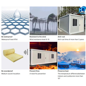 Maison familiale luxueuse de 20 pieds ou 40 pieds, maison modulaire <span class=keywords><strong>en</strong></span> conteneur, maison préfabriquée moderne détachable pour les loisirs et les <span class=keywords><strong>vacances</strong></span> - Product Image 6