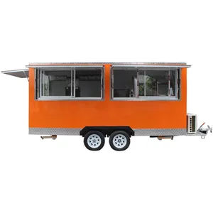food warmer car/fast breakfast food carts mobile kitchen trailer/coffee hamburgers cart