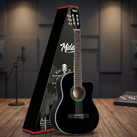 4/4 Classical Guitar Sapele Neck Mahogany Body 6-String Adjustable Truss Rod Rosewood Fingerboard for Beginners | Midex
