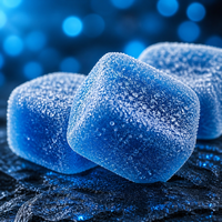 Bonbons Gélifiés à la Créatine Monohydrate Saveur Framboise Bleue pour Adultes en Gros – Complément Sportif Naturel OEM ODM – Direct Usine