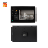Panneau intelligent Tuya 10 pouces Zigbee avec écran LCD pour domotique, contrôle via application et commande vocale de scènes, idéal pour chambres d'hôtel et appartements