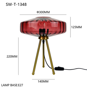 Bán Buôn Bắc Âu Hiện Đại E27 Giao Diện Kính Bảng Đèn Cạnh Giường Ngủ Nghiên Cứu Trang Trí Đèn - Product Image 3