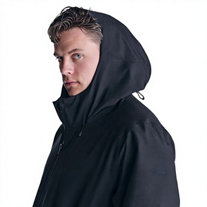 Custom <b>Men's</b> Hooded Safari <b>Jacket</b> | <b>Lightweight</b> Waterproof Nylon/Cotton Winter Outdoor Sports <b>Jacket</b> | OEM Manufacturer - Product Image 3