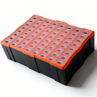 Tiroirs de rangement pour fabrication professionnelle, boîte en plastique, 64 compartiments, nouveauté