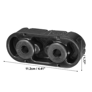 Soporte para Tubo de Escape 15092802, Soporte para Silenciador de Dos Orificios, Goma EPDM Automotriz - Product Image 1