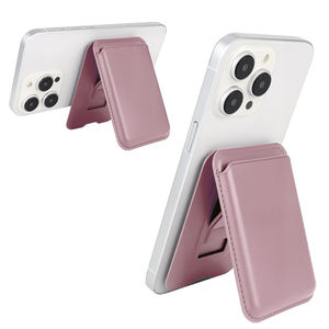 Индивидуальные дамы Магнитный Pu кожаный бумажник минималистский зажим для карт для iphone 12/13/14/15/16 - Product Image 1