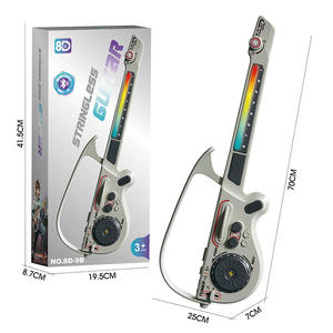 Multifunzione senza corde pieghevole collegato intelligente per chitarra basso simulatore di tastiera strumento musicale giocattolo - Product Image 3