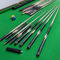 Stik Snooker 57-Inci 3/4 Harga Terjangkau, Ujung Stik 10mm Kayu Ash, Stik Biliar Snooker Kayu Ash TP-C2020